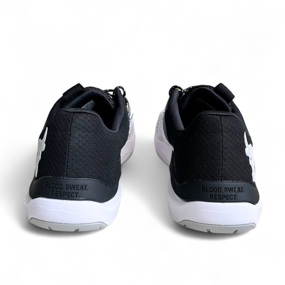 Under Armour Project Rock BSR 2 Training Crossfit Shoes White Black Mens US 11.5 - Picture 5 of 13